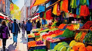 Image representing Berwick Street Market, Soho