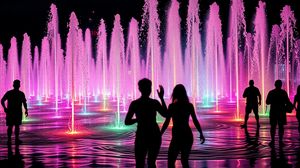 Image representing Granary Square Fountains, King’s Cross