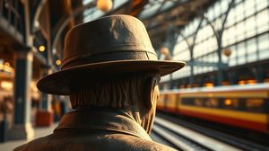 Image representing The John Betjeman Statue, St Pancras