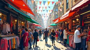 Image representing Petticoat Lane Market, Aldgate