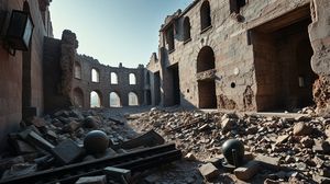 Image representing World War II Bomb Damage, Various Locations